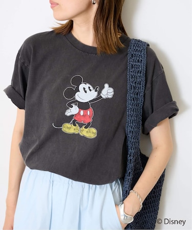 +81BRANCA/ハチイチブランカ SLOBE別注 ミッキー Tシャツ1