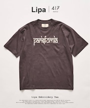 LIPA×417 エンブロイダリーTシャツ