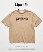 LIPA×417 エンブロイダリーTシャツ