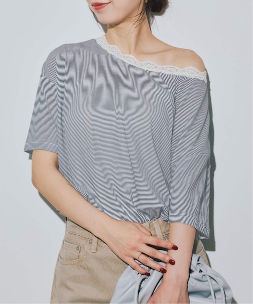 miller/ミラー SLOBE別注 レースシアーTEE