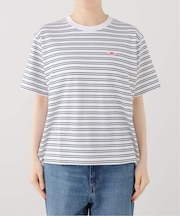 DANTON/ダントン マルチストライプTシャツ #DT-C0404