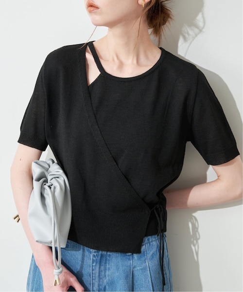 FLEK/フレック ショルダーカットアウトニット 追加2》FLEK/フレック ショルダーカットアウトニット｜フォー