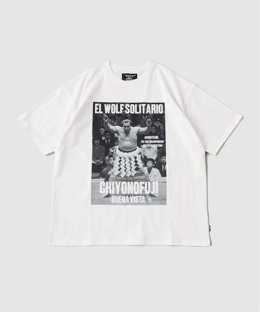 【千代の富士×BUENA VISTA】El wolf solitario tee uno