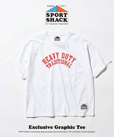 SPORT SHACK × 417 グラフィックTシャツ