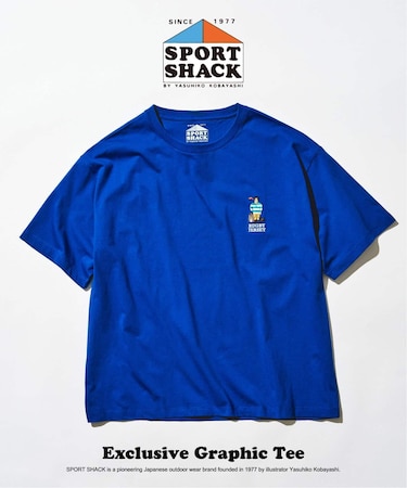 SPORT SHACK × 417 グラフィックTシャツ