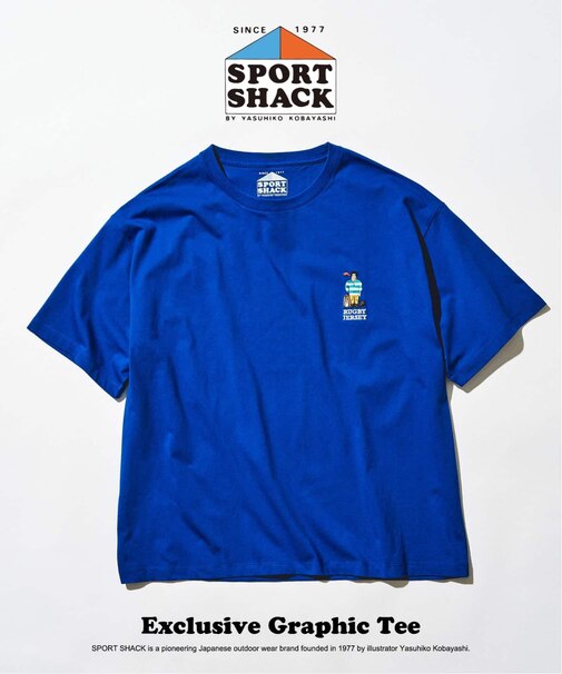 SPORT SHACK × 417 グラフィックTシャツ