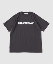 cabaret poval / キャバレーポバール Stencil Logo Tee