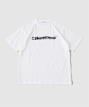 cabaret poval / キャバレーポバール Stencil Logo Tee