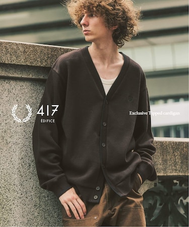 FRED PERRY / フレッドペリー 417別注 ティップドカーディガン