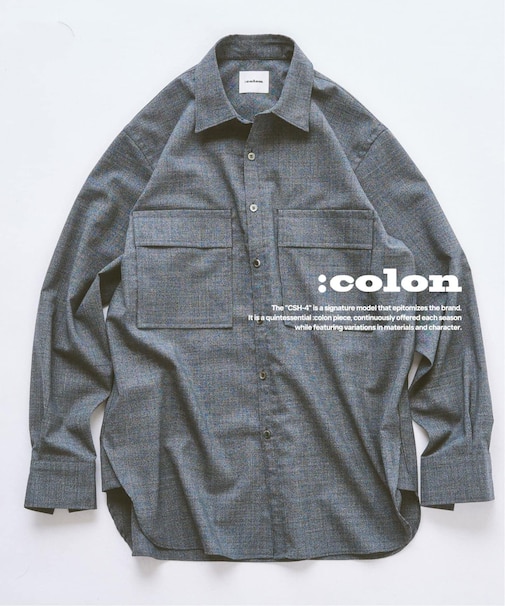 COLON / コロン 417別注 W-POCKET シャツ TW Tropical
