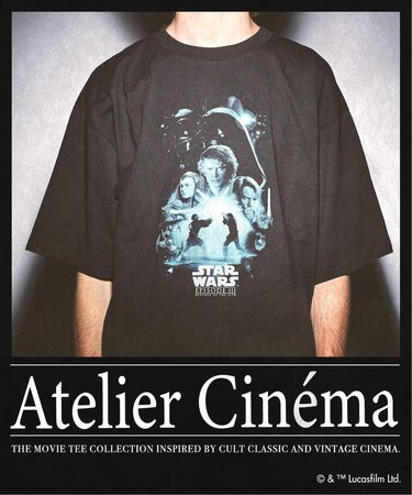 ATELIER CINEMA グラフィックTシャツ2