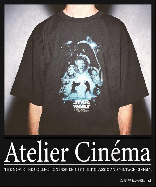 ATELIER CINEMA グラフィックTシャツ2