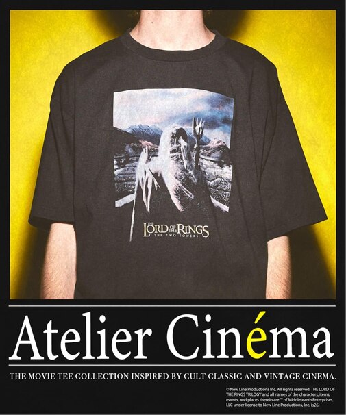 ATELIER CINEMA グラフィックTシャツ2