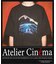 ATELIER CINEMA グラフィックTシャツ2