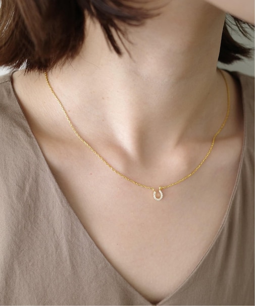 theia/テイア ホースシューネックレス 81665N0017
