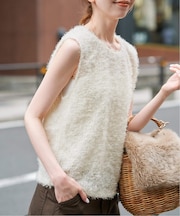 TEAK/ティーク SLOBE別注 シャギーTOPS