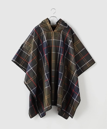 Barbour / バブアー tartan showerproof poncho