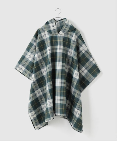 Barbour / バブアー  tartan showerproof poncho