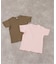 GOAT/ゴート SLOBE別注 フライスハンソデPACK TEE