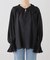 normment/ノーメント COTTON RAYON PINTUCK COLLAR BLOUSE S26P1586