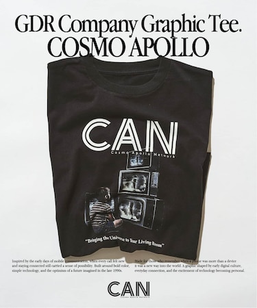 GDR カンパニーグラフィックTシャツ