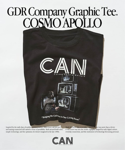 GDR カンパニーグラフィックTシャツ