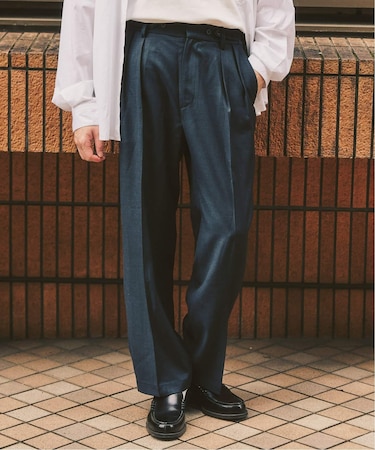 TWツイル 2タックパンツ ”セットアップ着用可能”