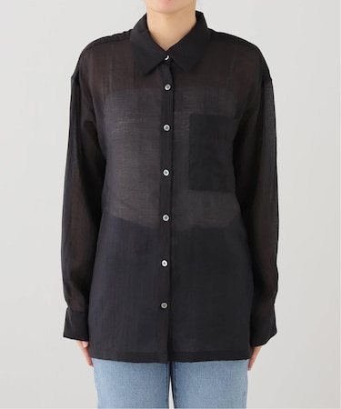 VIS/NY シアーシャツ