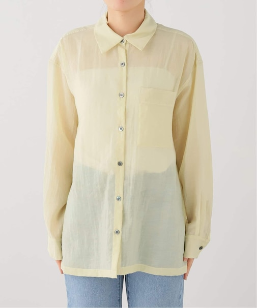 VIS/NY シアーシャツ