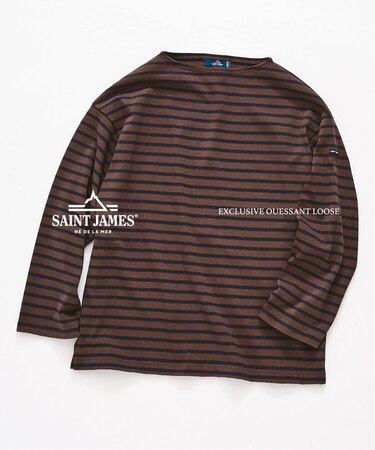 SAINT JAMES for EDIFICE 別注 ウエッソン ルーズ ボーダー