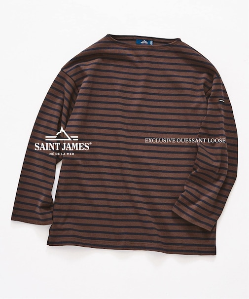 SAINT JAMES for EDIFICE 別注 ウエッソン ルーズ ボーダー