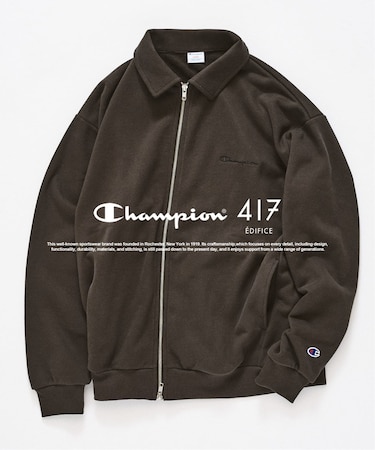 CHAMPION × 417 ジップスウェットカーディガン