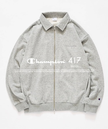 CHAMPION × 417 ジップスウェットカーディガン