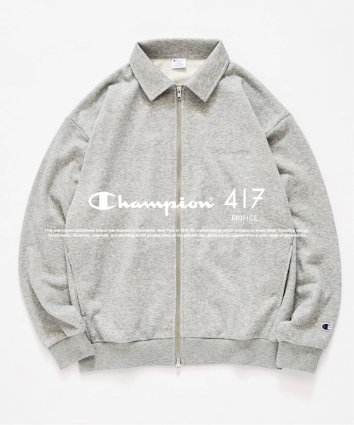 CHAMPION × 417 ジップスウェットカーディガン