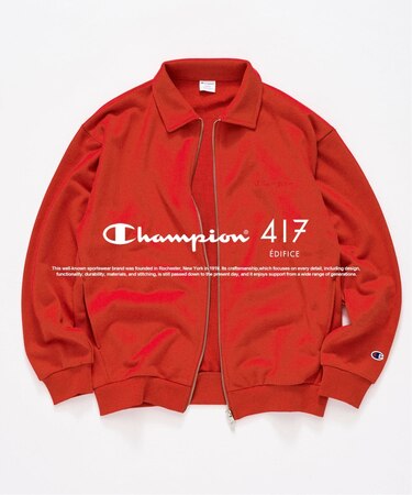 CHAMPION × 417 ジップスウェットカーディガン