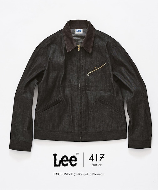 LEE × 417 91-B ジップブルゾン