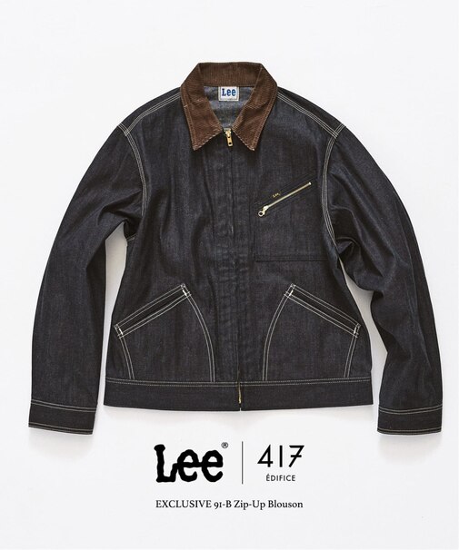LEE × 417 91-B ジップブルゾン