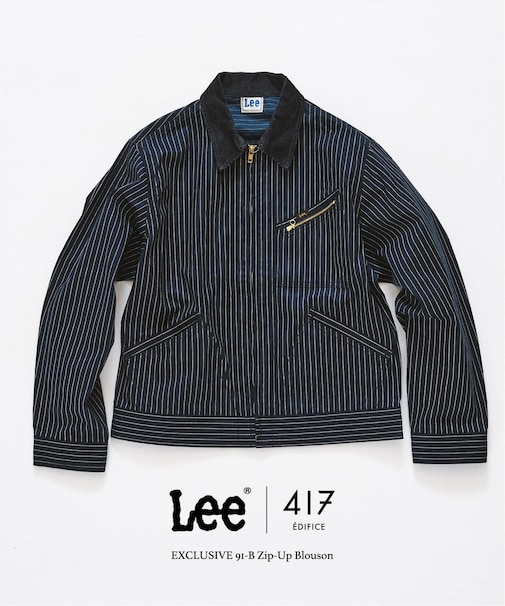LEE × 417 91-B ジップブルゾン
