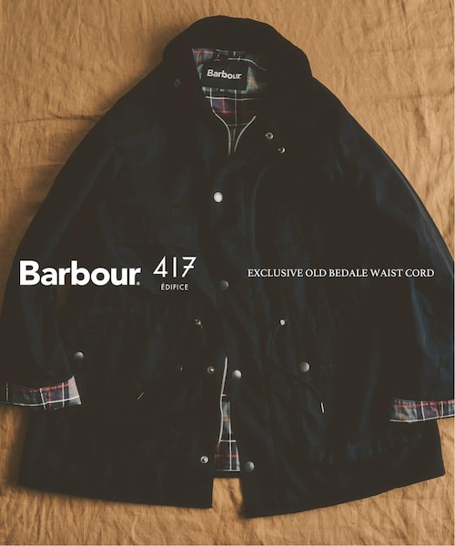 BARBOUR 417別注 OLD BEDALE waist cord｜フォーワンセブン