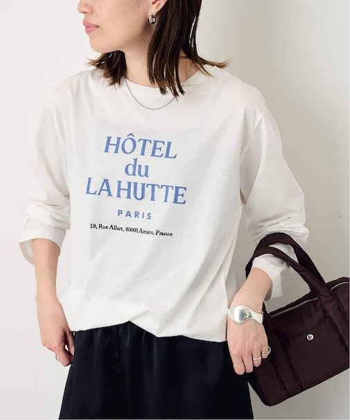 La Hutte/ラ ユット SLOBE別注 ロンTEE
