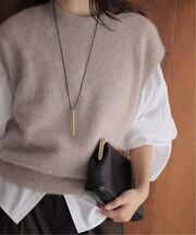 《シリーズあり/追加》フォックスアルパカ ニットベスト