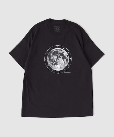 COTTON EXPRESSION MOON PHASES T-SHIRT