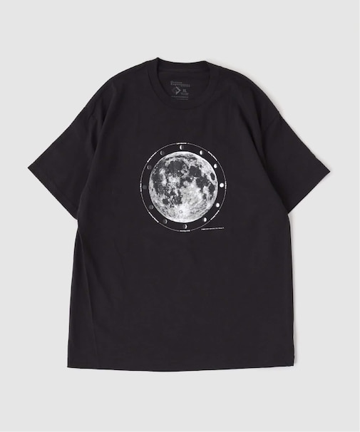 COTTON EXPRESSION MOON PHASES T-SHIRT