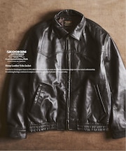 SKOOKUM / スクーカム シープレザーヨークジャケット