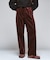 コーデュロイ 1タック テーパードパンツ