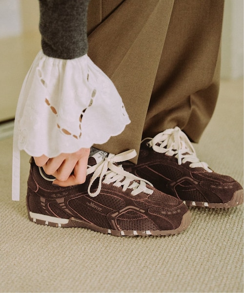 未使用 The Mercer Brand SLOBE IENA スニーカー 38 The Mercer Brand SLOBE別注 The Re-Run Drive ME263028｜フォー