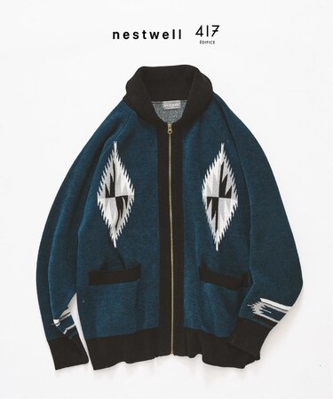 【NESTWELL / ネストウェル】417別注 カウチンニット