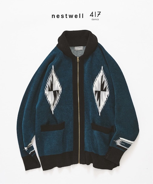 【NESTWELL / ネストウェル】417別注 カウチンニット