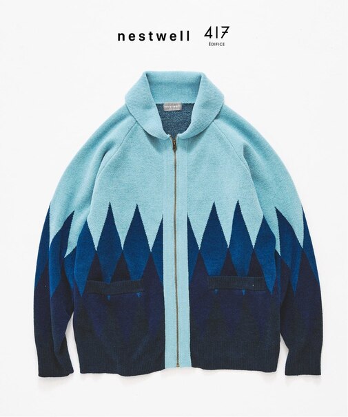 【NESTWELL / ネストウェル】417別注 カウチンニット