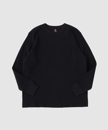 Hanes / ヘインズ Thermal Top クルーネックL/S